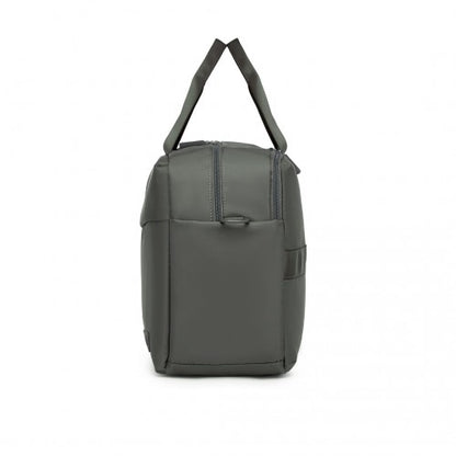 TVK2444 - Kono Water-Resistant Travel Bag with Laptop Sleeve Multi-Functional Tote for Business and Weekend Large Capacity for Men and Women - Grey
