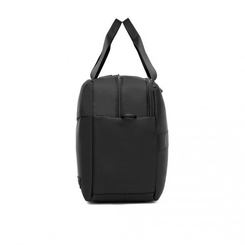 Kono TVK2444 black travel bag – rear view