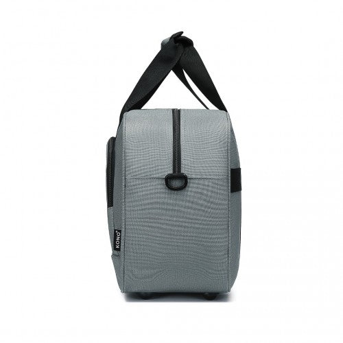 TVK2456 - Kono Water-Resistant Carry-On Cabin Bag with Laptop Compartment for Business Weekend & Daily Use - Grey