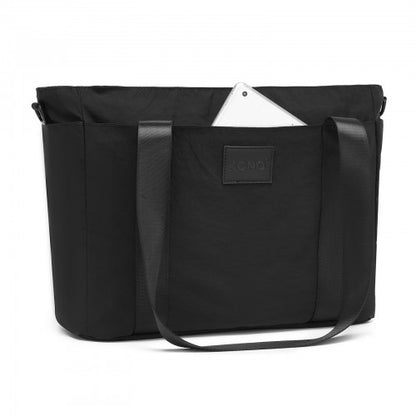 Kono TVK2515 black crossbody bag – detail view 11