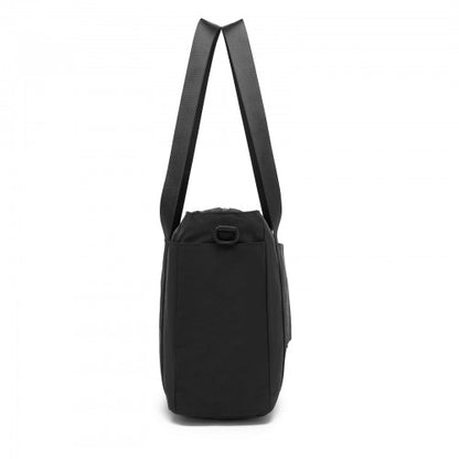Kono TVK2515 black crossbody bag – rear view