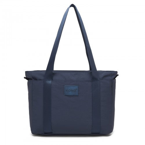 Kono TVK2515 navy crossbody bag – side view