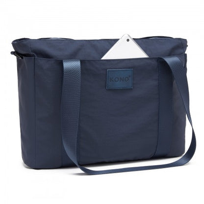 Kono TVK2515 navy crossbody bag – detail view 11