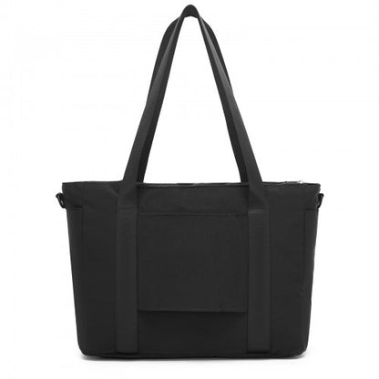 Kono TVK2515 black crossbody bag – detail view 4