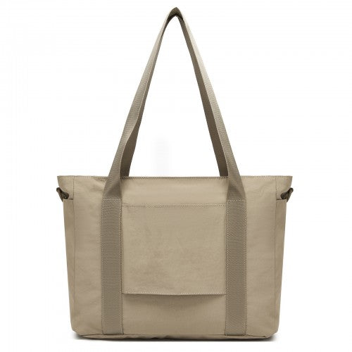 Kono TVK2515 khaki crossbody bag – detail view 4