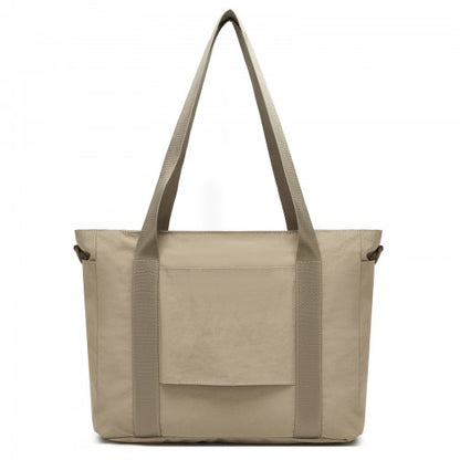 Kono TVK2515 khaki crossbody bag – detail view 4