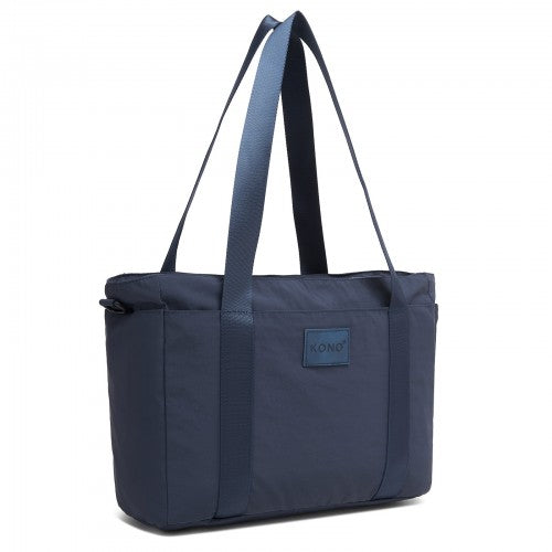 Kono TVK2515 navy crossbody bag – front view