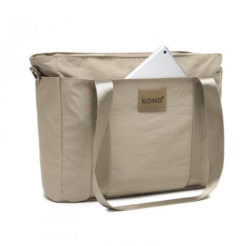 Kono TVK2515 khaki crossbody bag – detail view 11