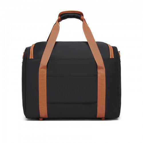 Kono TVK2521 40×30×20 cm black and brown travel bag – detail view 4