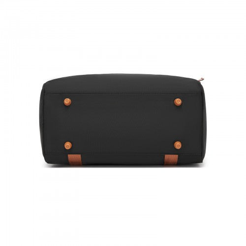 Kono TVK2521 40×30×20 cm black and brown travel bag – detail view 5