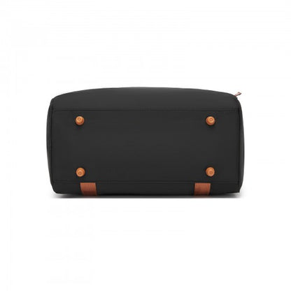 Kono TVK2521 40×30×20 cm black and brown travel bag – detail view 5