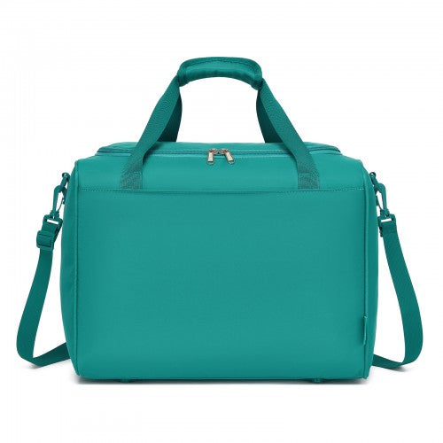 Kono TVK2521 40×30×20 cm blue and green travel bag – side view