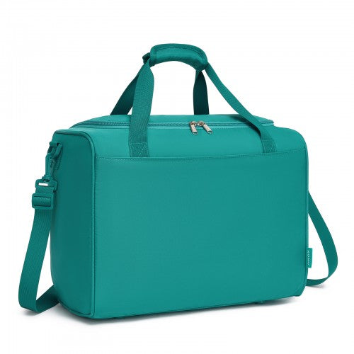 Kono TVK2521 40×30×20 cm blue and green travel bag – front view