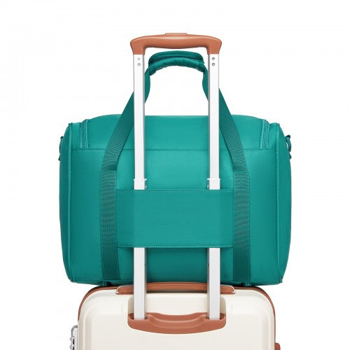 Kono TVK2521 40×30×20 cm blue and green travel bag – detail view 10