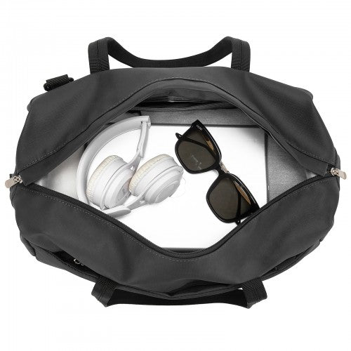 Kono TVK2522 40×30×20 cm black travel bag – detail view 9