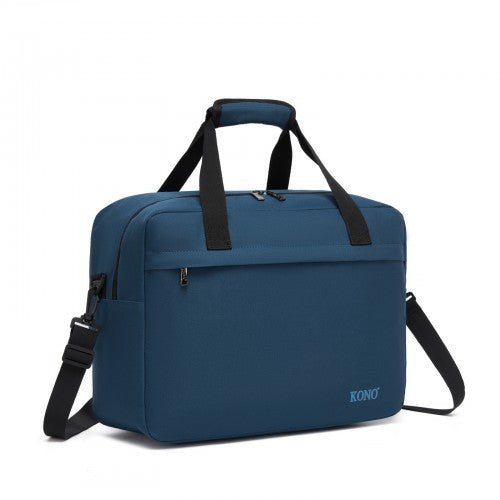 Kono TVK2560 40×30×20 cm navy travel bag – front view
