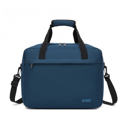 Kono TVK2560 40×30×20 cm navy travel bag – side view