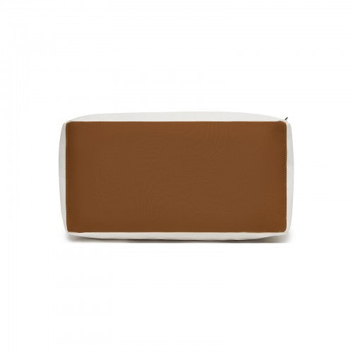 Kono TVK2569 40×30×20 cm beige and brown travel bag – detail view 5