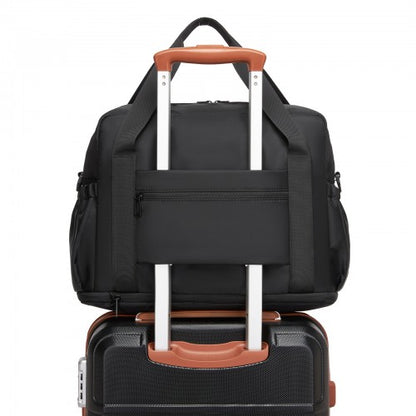Kono TVK2613 40×30×20 cm black travel bag – detail view 12