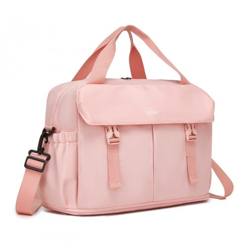 Kono TVK2613 40×30×20 cm pink travel bag – front view
