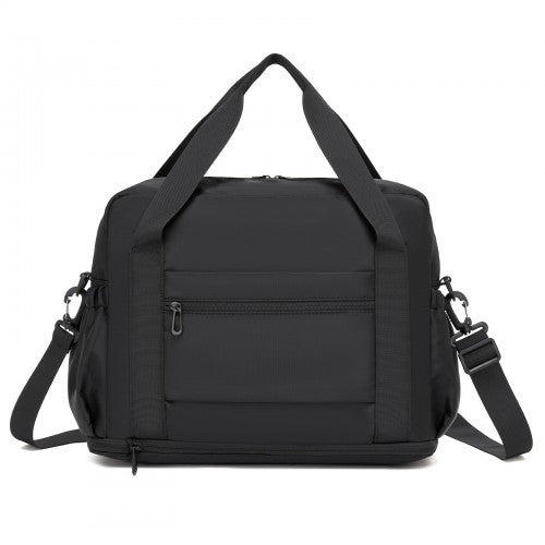 Kono TVK2613 40×30×20 cm black travel bag – detail view 4