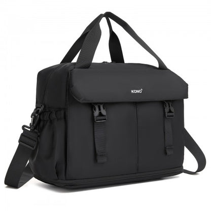 Kono TVK2613 40×30×20 cm black travel bag – front view