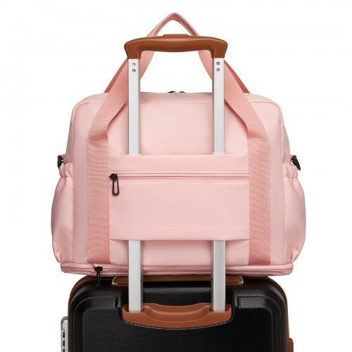 Kono TVK2613 40×30×20 cm pink travel bag – detail view 12
