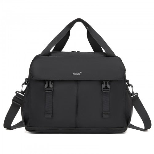 Kono TVK2613 40×30×20 cm black travel bag – side view