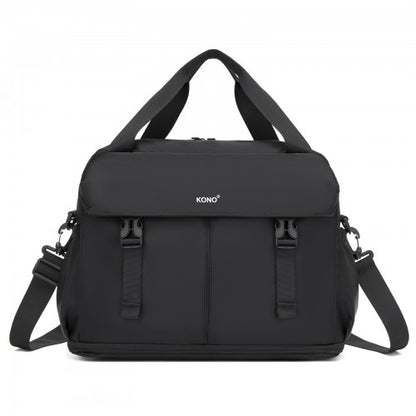 Kono TVK2613 40×30×20 cm black travel bag – side view