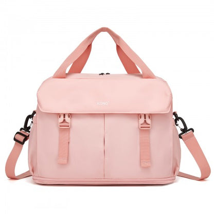 Kono TVK2613 40×30×20 cm pink travel bag – side view