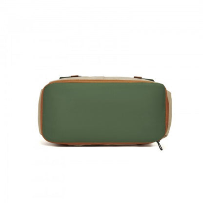 Kono TVK2613 40×30×20 cm khaki and green travel bag – detail view 5
