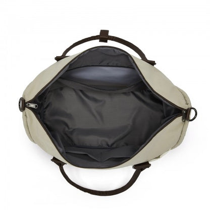 Miss Lulu TVM2520 khaki and beige travel bag – detail view 9