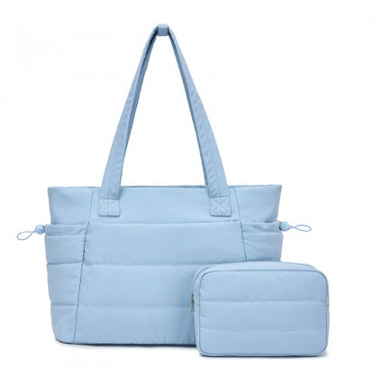 TVN2621 - 2-Piece Women's Tote Bag Set, Water Repellent Handbag with Laptop Compartment for Commute Travel And Outings