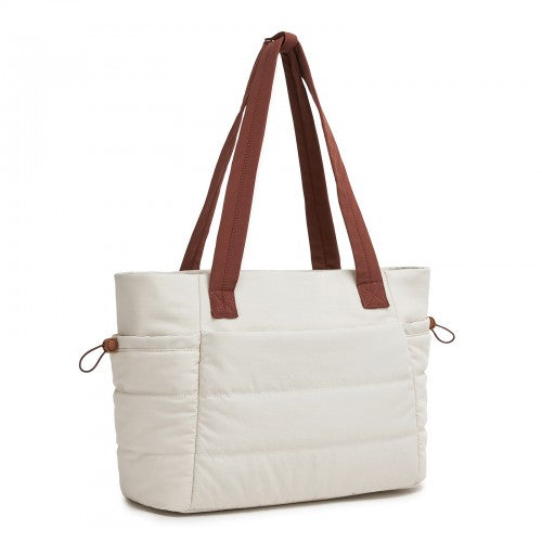 TVN2621 - 2-Piece Women's Tote Bag Set, Water Repellent Handbag with Laptop Compartment for Commute Travel And Outings