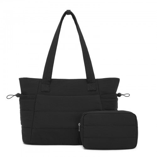 TVN2621 - 2-Piece Women's Tote Bag Set, Water Repellent Handbag with Laptop Compartment for Commute Travel And Outings