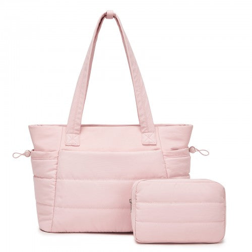 TVN2621 - 2-Piece Women's Tote Bag Set, Water Repellent Handbag with Laptop Compartment for Commute Travel And Outings