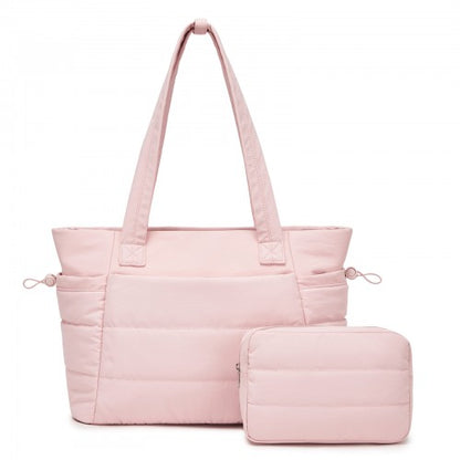 TVN2621 - 2-Piece Women's Tote Bag Set, Water Repellent Handbag with Laptop Compartment for Commute Travel And Outings