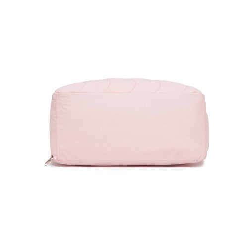 TVN2622 - 24L Lightweight Quilted Women’s Travel Bag Set with Shoe Compartment for Gym Maternity Commute