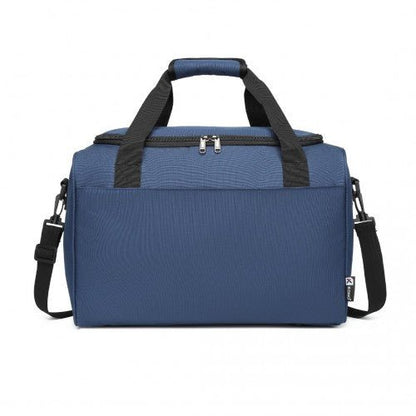 E2016S - Kono Structured Travel Duffle Bag - Navy - Easy Luggage