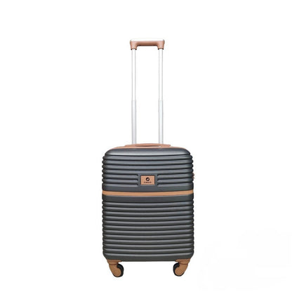 Eagle Lightweight Wheeled Luggage – Durable ABS Carry - On for Seamless Check - In and On - the - Go Adventures Charcoal - Easy Luggage