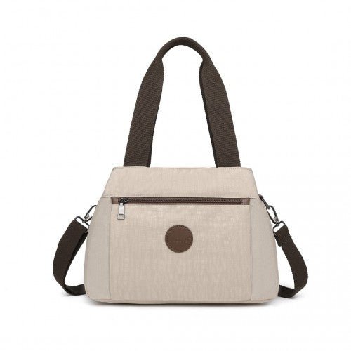 EH2239 - Kono Waterproof Multi - Functional Handbag Cross Body Bag - Khaki - Easy Luggage