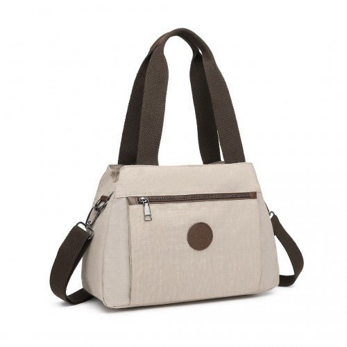 EH2239 - Kono Waterproof Multi - Functional Handbag Cross Body Bag - Khaki - Easy Luggage