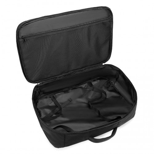 EM2207 - Kono Multifunctional Portable Travel Backpack Cabin Luggage Bag - Black - Easy Luggage