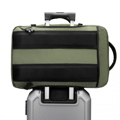 EM2207 - Kono Multifunctional Portable Travel Backpack Cabin Luggage Bag - Green - Easy Luggage