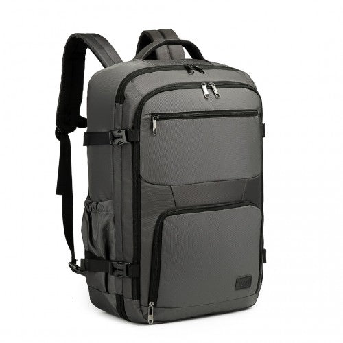 EM2207 - Kono Multifunctional Portable Travel Backpack Cabin Luggage Bag - Grey - Easy Luggage