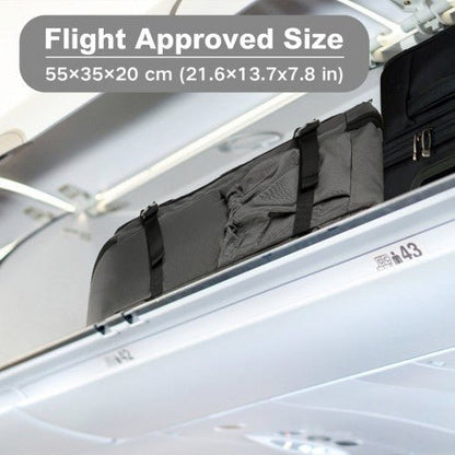EM2207 - Kono Multifunctional Portable Travel Backpack Cabin Luggage Bag - Grey - Easy Luggage
