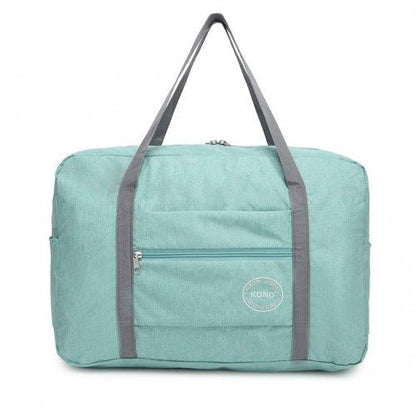 EQ2256 - Kono Foldable Waterproof Storage Travel Handbag - Green - Easy Luggage