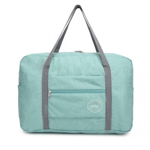 EQ2256 - Kono Foldable Waterproof Storage Travel Handbag - Green - Easy Luggage