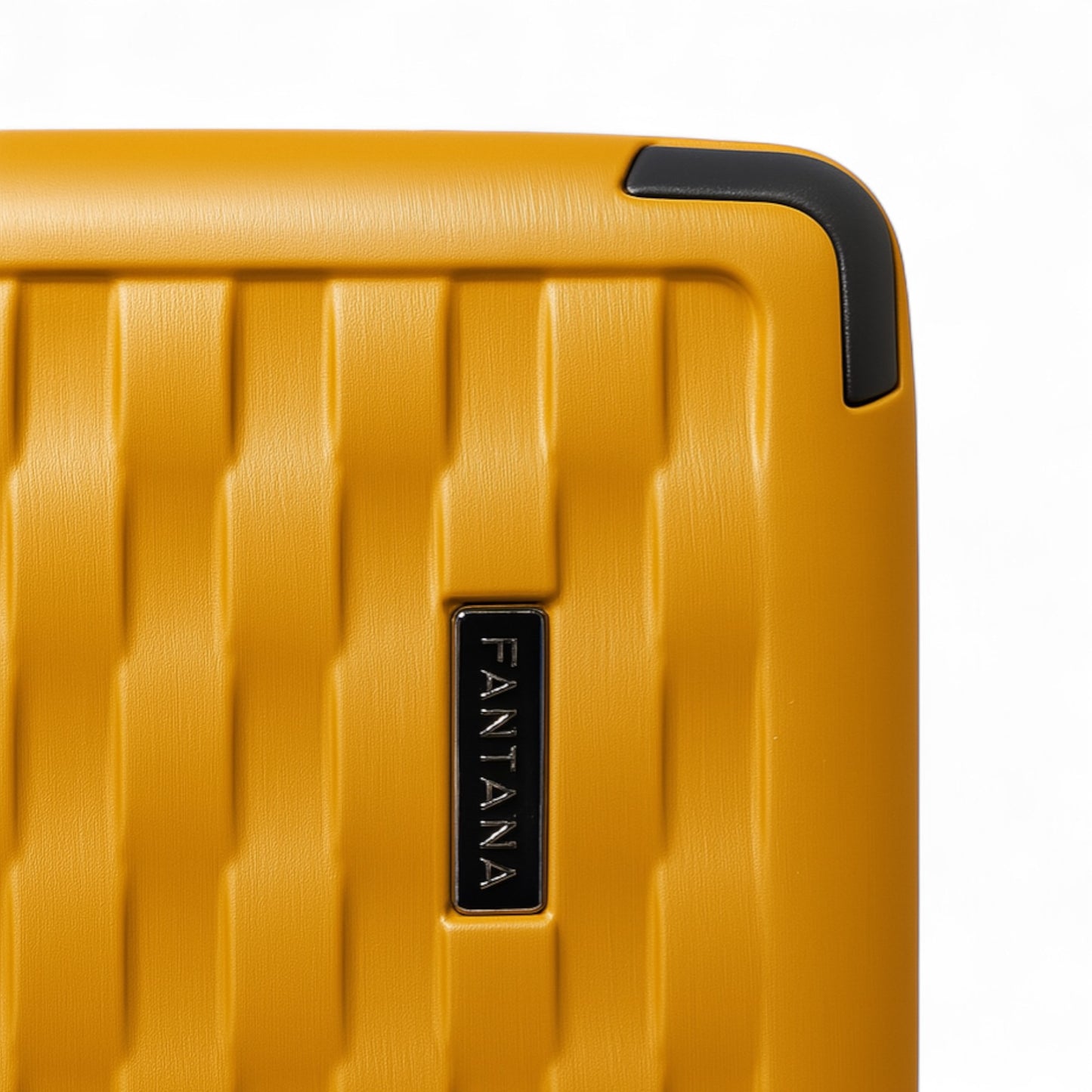 Fantana Premium Expandable Luggage - Hard Shell Polycarbonate, 360° Spinners, TSA Lock - Golden