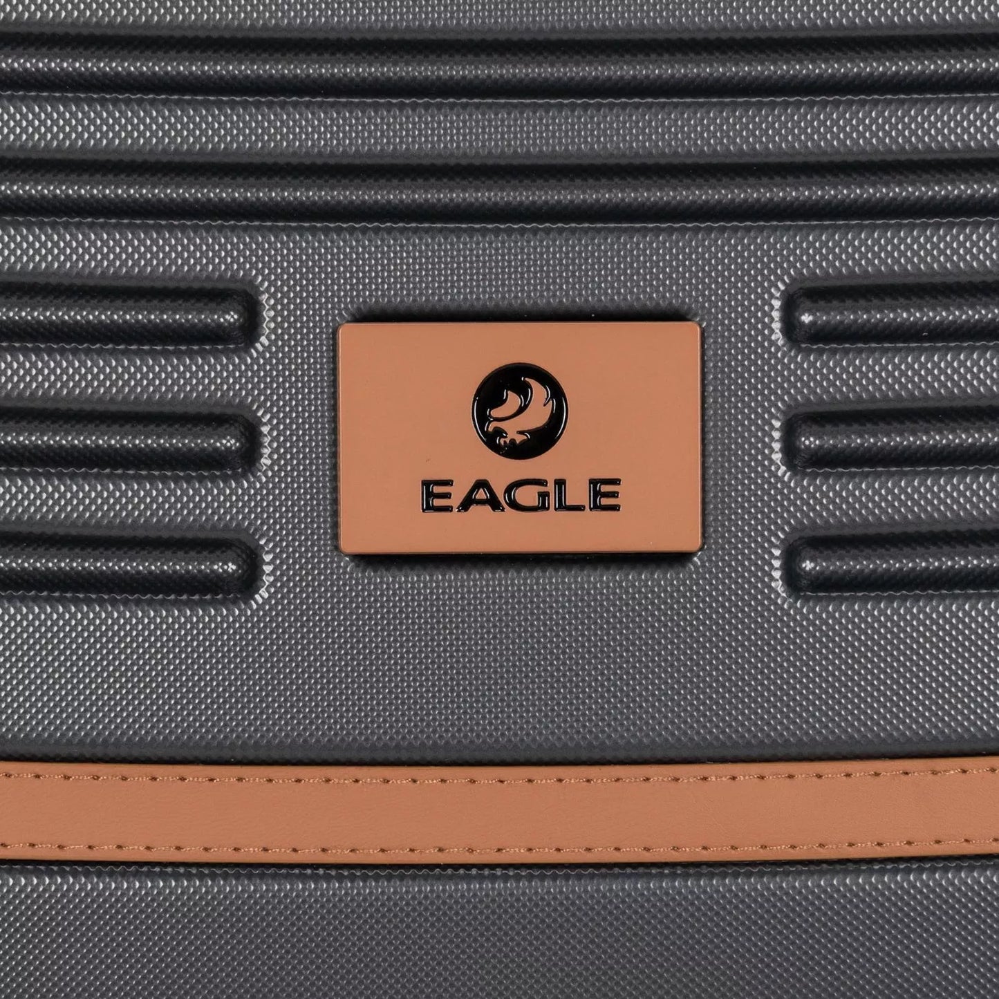 Eagle Lightweight Wheeled Luggage – Durable ABS Carry-On for Seamless Check-In and On-the-Go Adventures Charcoal